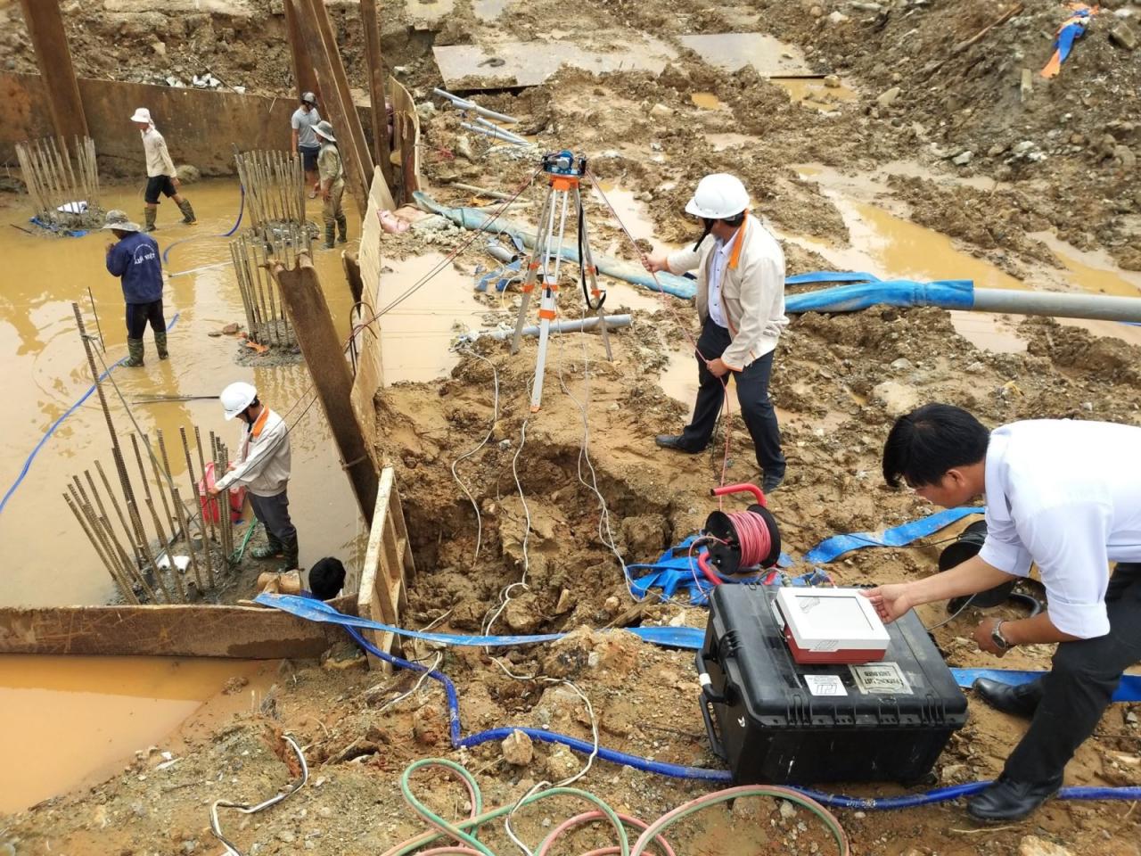 Kiểm tra chất lượng thi công cọc khoan nhồi